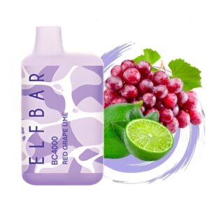 ELF BAR BC4000 Disposable Red Grape Lime 4000 potahů